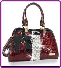 Bling Embossed Patent Handbag Bling Embossed Patent Handbag